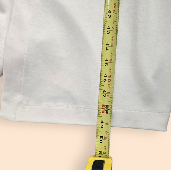 Ayr Serenity Now Cream Pima Cotton 90s Maxi Dress L Button Front Minimalist - Picture 5 of 11